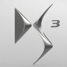 Ds logo 3D Model
