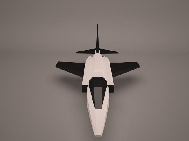 Military Aircraft 51 3D Model
