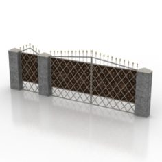 Gate 3D Model