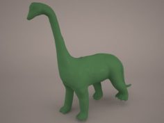 Cartoon Dinosaur 1 3D Model