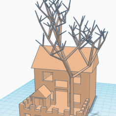 House Model 3D Print Model