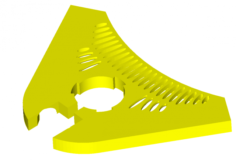 Anycubic Kossel Delta Plus Corner Fills fits 240mm dia version 3D Model