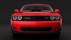Dodge Challenger RT Shaker Widebody 2017 3D Model