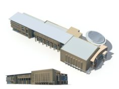 City – high-rise office 125 3D Model