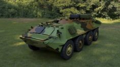 BTR-70 3D Model