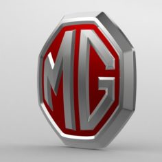 Mg logo 3D Model