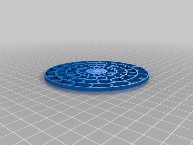 Cup Coasters 3D Print Model