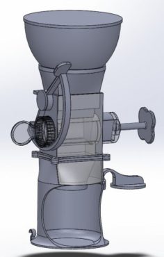Ground coffee dispenser 3D Model