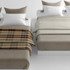 Bedclothes 6 3D Model