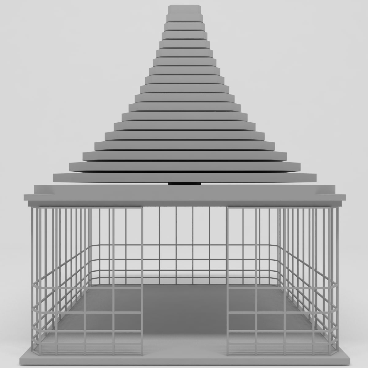 gazebo 16 3D Model