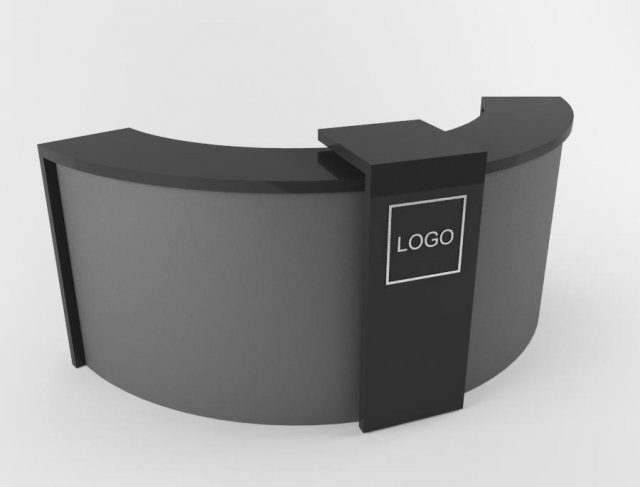 Receptionist table 3D Model