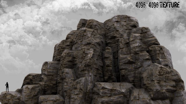 Montain 3 3D Model