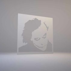 Joker – Stencil 3D Print Model