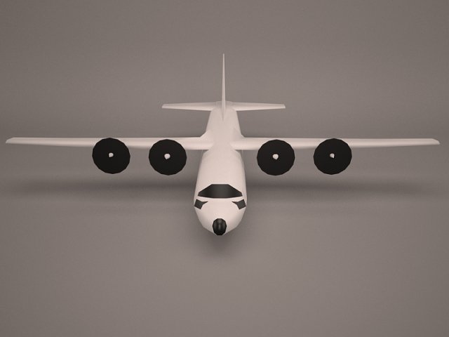 Military Aircraft 24 3D Model