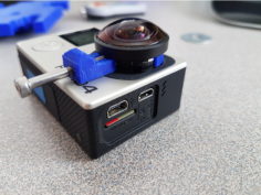 GoPro Hero4 Lens Holder 3D Print Model