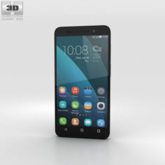 Huawei Honor 4X Black 3D Model