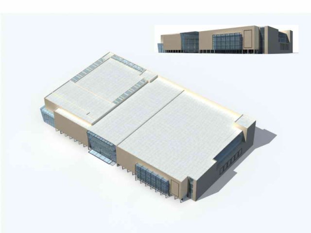 City – multi-storey commercial office building 29 3D Model