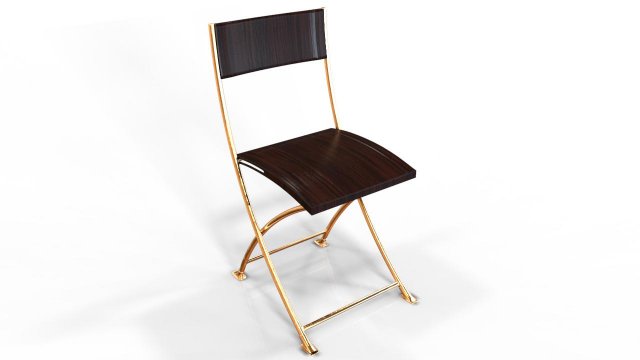 Curvy chair 3D Model