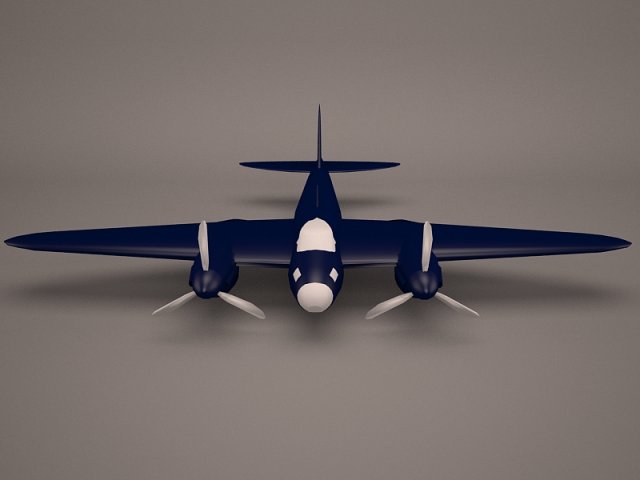 Military Aircraft 40 3D Model