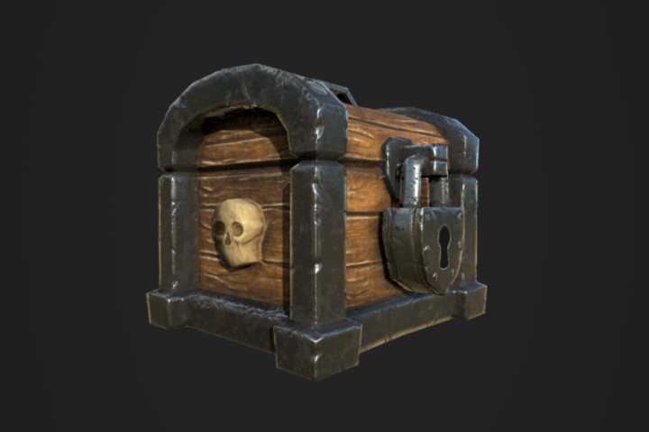 Chests Fantasy PBR 3D Model