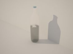 Plastic bottle Free 3D Model