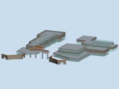Urban planning – commercial buildings 65 3D Model