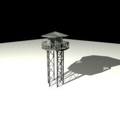 Vigilance tower Free 3D Model