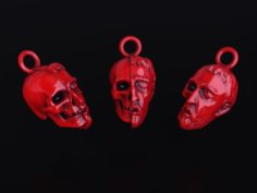 Head skull pendant 3D Model