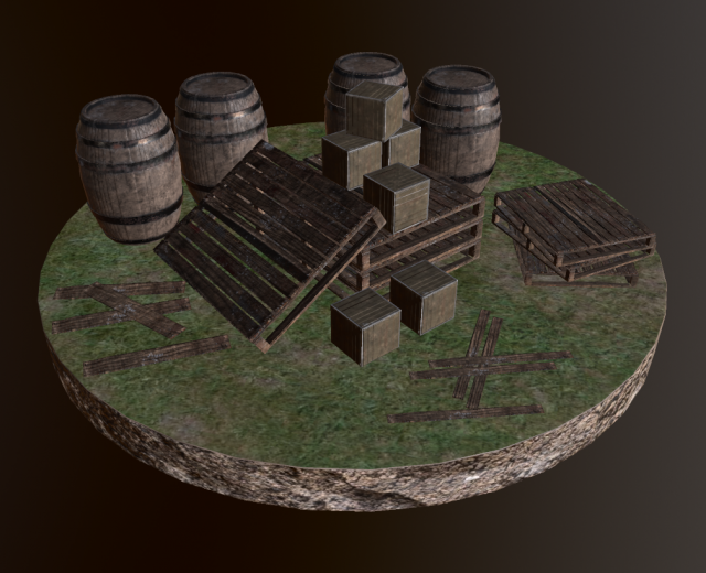 Game Props 3D Model