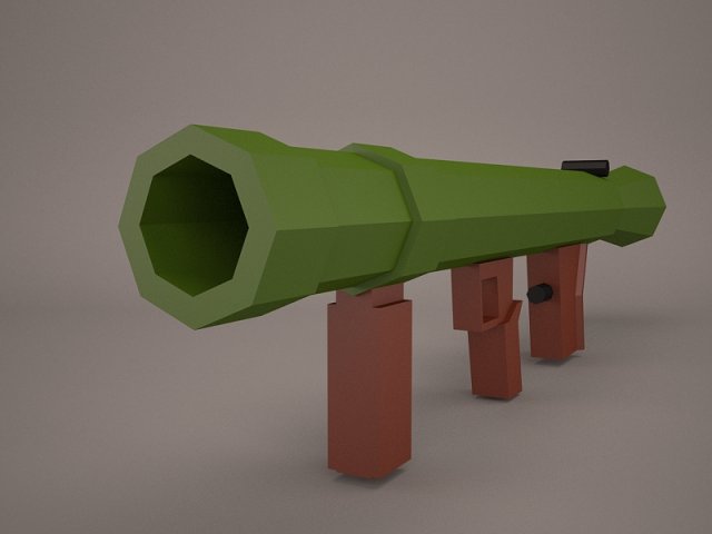 Recoilless 3D Model