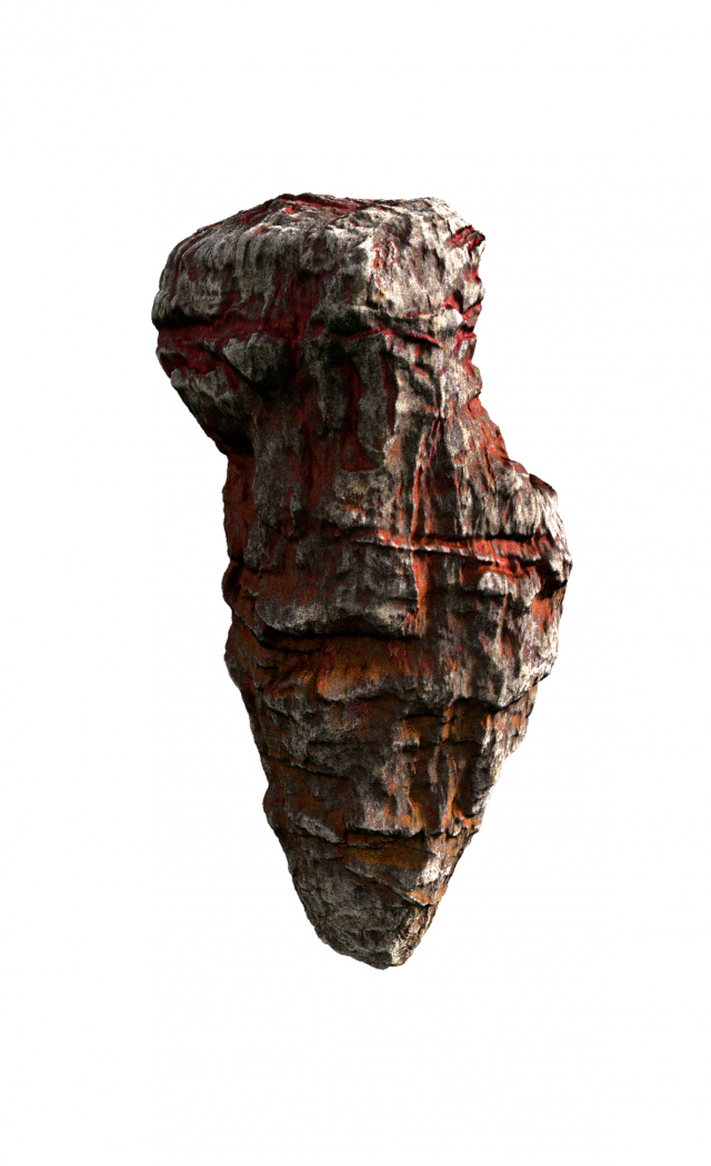 Rock red 3D Model