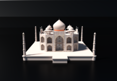 TajMahal 3D Model