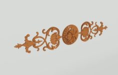 Wood decor 3D Model