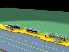 City road sketch 4 3D Model
