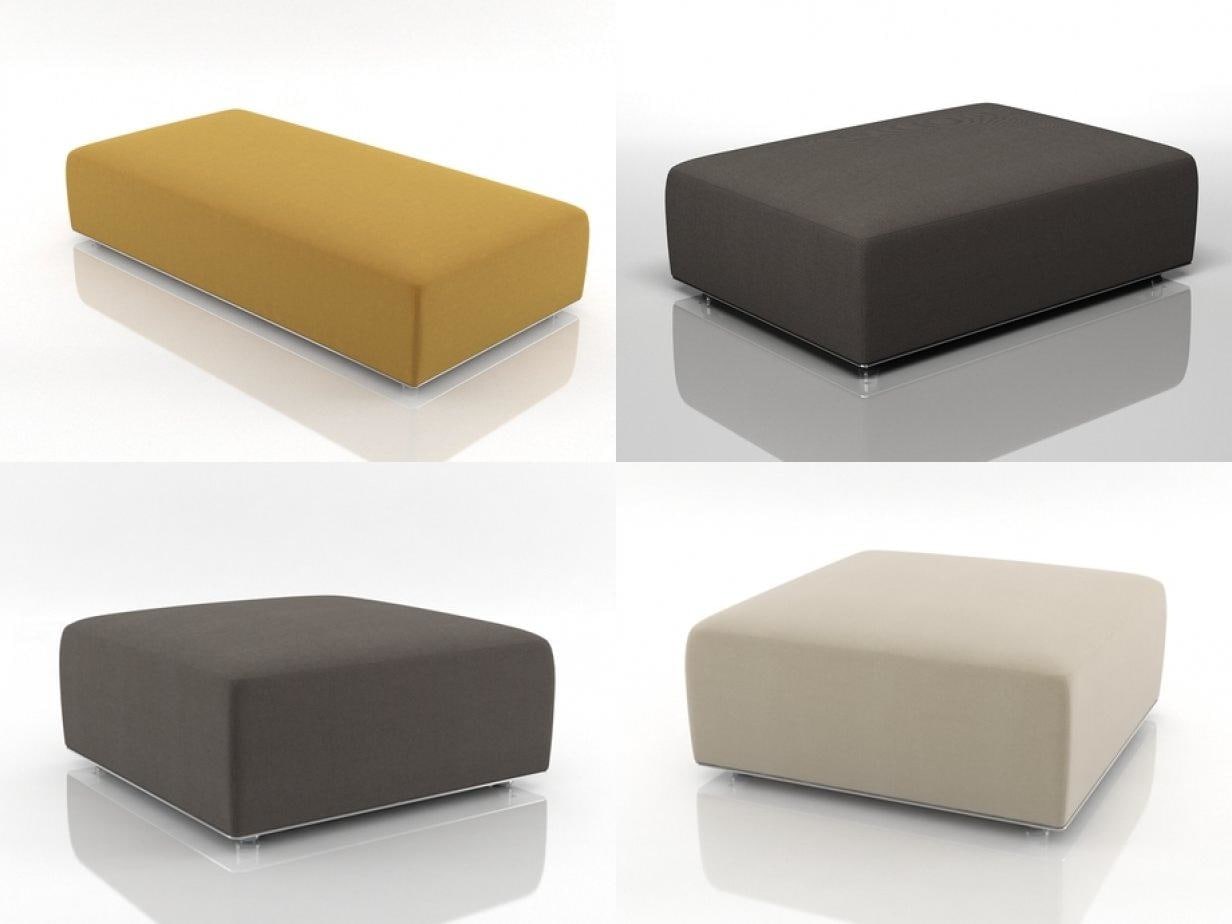 Aurea 1070/1072 d Footstools 3D Model
