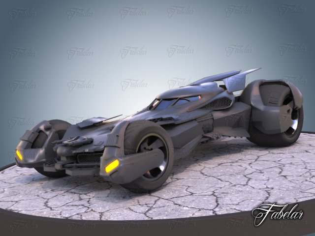Bat vehicle 01 3D Model