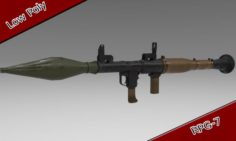 RPG-7 Free 3D Model