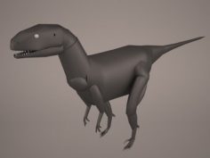 Cartoon Dinosaur Free 3D Model