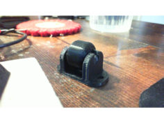 Low Profile Caster Wheel  3D Print Model