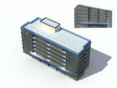 City – multi-storey commercial office building 97 3D Model