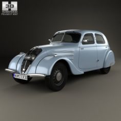 Peugeot 302 1936 3D Model