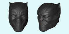 Black Panther Helmet – 10 bucks until 11-08-2017 3D Model