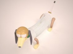 Slink Dog 3D Model