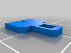 Cube 3 Printer Wiper Blade 3D Print Model