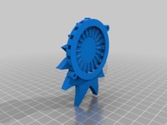 Rick Turbo Fan Shroud 3D Print Model