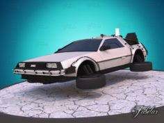 Delorean – Back to the future 3D Model
