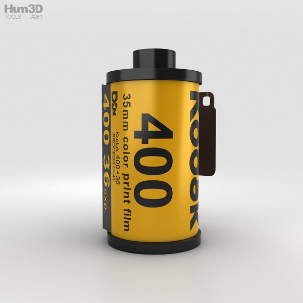 Film Roll 3D Model