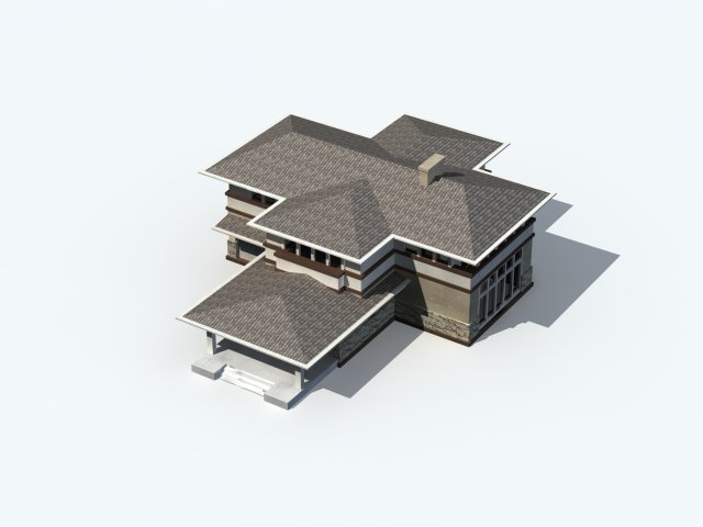 Urban architecture – private villas 38 3D Model