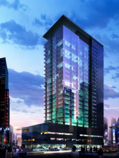City building – multi-storey commercial office 109 3D Model