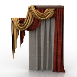 Curtain 3D Model